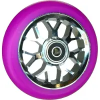 Fantic26 Spy7 Stunt-Scooter Rolle 110mm Abec11 Chrome/Pu Lila