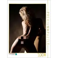 CALVENDO Puzzle Blonder Hüftschwung | 1000 Teile Lege-Größe 64x48cm Foto-Puzzle für glückliche Stunden