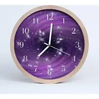 Tulup Holzuhr 30fi cm wanduhr - Abstrakte Kunst