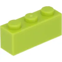 LEGO 250 Stück 3622 Stein Brick 1x3 Part Basic Steine 250 Lime