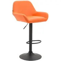 CLP Barhocker Braga Kunstleder B orange