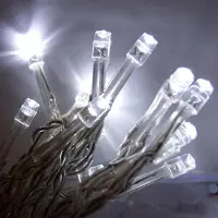 Nipach 20er LED Lichterkette kaltweiß 3er Batteriebetrieb innen BI11573
