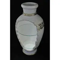 AEA Vitrine Bar Regal Glas Bodenfase Schrank Vitrinen Statue Bad Wohnzimmer Figuren