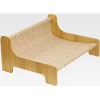 Markenlos Katzenkratzsofa | Kratzmöbel Mit Liegefläche | 2 in 1 Spielzeug Für Training & Möbelschutz Balkon Wohnzimmer Ruhe & Spiel