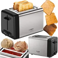 Bosch DesignLine Toaster TAT4P420DE 970W Toastertablett Inox