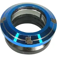 Fantic26 Stunt-Scooter BMX Full Integrated Headset 1 1/8'' Blauchrome