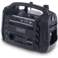 Scheppach Hybrid-Kompressor C-HYC360BE-X - 10,3bar | ölfrei | 2 USB-Anschlüsse | 3 Antriebsarten | ohne Akku / Ladegerät