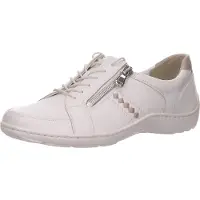 Waldlaufer Henni Halbschuh, Glattleder, weiß apricot, Weite H 496054-208-589 42 1/2