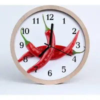 Tulup Holzuhr 20fi cm wanduhr - Chilli Küche