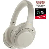 Sony Over-the-Ear-Kopfhörer WH-1000XM4S, Kabellos, Bluetooth, Geräuschunterdrückung, Mikrofon, Silber
