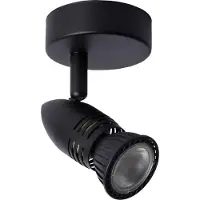 Licht-Erlebnisse Strahler Metall GU10 verstellbar Schwarz Modern
