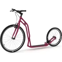Yedoo Tretroller Steel S2620 Dogscooter Scooter Roller Cityscooter weinrot