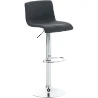 CLP Barhocker Hoover Stoff C dunkelgrau
