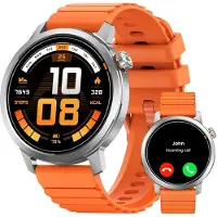 Kospet ORB Smartwatch Herren Damen, 25 Tage Akkulaufzeit, 1,43" AMOLED-Smartwatch für iPhone und Android, IP68 wasserdicht, 24/7 Herzfrequenz