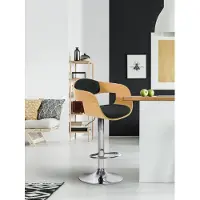 CLP Barhocker Kingston C natura/schwarz