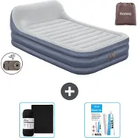 Bestway Luftmatratze - 2-Personen - 152 x 226 x 46 cm - Grau - Inklusive Zubehör