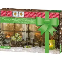Roth Memo-Adventskalender für Erwachsene, Gedächtnis-Spiel für die Adventszeit, 35 Kartenpaare mit verschiedenen Motiven