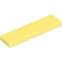 LEGO 50 Stück 2431 Fliesen Tiles 1x4 Part Basic Panel 50 Helles Hellgelb