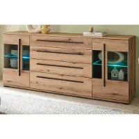 Furn.Design Sideboard "Design-D" in Evoke Eiche Kommode 200 cm, mit Soft-Close