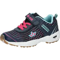 Lico Mädchen Klett-Sportschuh Barney VS lila-türkis mit Gummisenkel 37