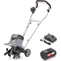 Ikra Akku Motorhacke Gartenfräse IB-TC 36 | 36V Bosch System | 18–30 cm Arbeitsbreite| Arbeitstiefe bis 20 cm | mit Akku & (4,0 Ah) & Ladegerät
