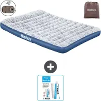 Bestway Luftmatratze - 2-Personen - 152 x 203 x 30 cm - Blau - Inklusive Zubehör