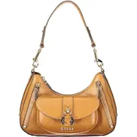 GUESS Schultertasche Karamell