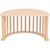 HOME DELUXE Kinderwippe NALAN – Holzfarben, Pappel-Sperrholz (113 x 15 x 56 cm) | Multifunktionale Spielwippe
