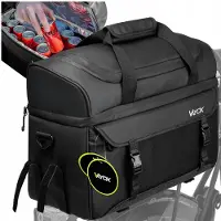 Vayox Fahrradtasche VA0350 | 11 L | Easy-Mount | Wärmedämmung | Schwarz