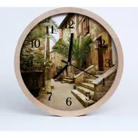 Tulup Holzuhr 20fi cm wanduhr - Palm City Avenue