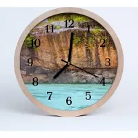 Tulup Holzuhr 30fi cm wanduhr - Seeklippe