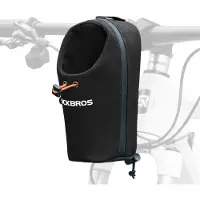 Markenlos Trinkflasche Fahrradtasche - Vorderfach mit Kordelzug - geeignet für MTB und Faltrad - 15 Liter