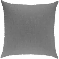 Sunnypillow Dekokissen für Gartenmöbel, Palettenmöbel - Deko Kissen mit Reißverschluss 50 x 50 cm - Sofakissen mit Füllkissen - Kissen für Couch - Bequeme Zierkissen Grau