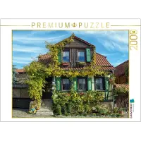 CALVENDO Puzzle Ein Hexenhaus in Tonndorf 2000 Teile Puzzle quer | 2000 Teile Lege-Größe 90x67cm Foto-Puzzle für glückliche Stunden