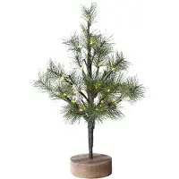 Rosikey 50CM Led Bonsai Tannenbaum Lichterbaum, Mini Künstlich Weihnachtsbaum Mit Beleuchtung Nachtlicht Dekoleuchten Für Weihnachten Party Innen Deko