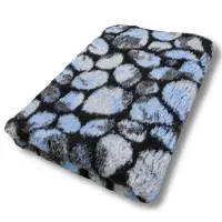 Vetbed Vet Bed Hundedecke Stepping Stone blau 100 x 75 cm