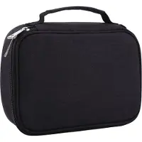 Markenlos Große Etui - Multifunktionale Faltbare Stoffetui - 72 Fächer Stiftetasche Schwarz