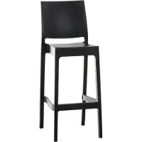 CLP Barhocker Maya schwarz