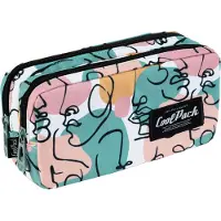 Patio Zweifach-Schulmäppchen-Satchel Coolpack Primo ART DECO