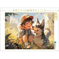 CALVENDO Puzzle Mein tierischer Freund | 1000 Teile Lege-Größe 64x48cm Foto-Puzzle für glückliche Stunden