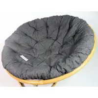 Rattani - Polster, Kissen, Auflage, Ersatzpolster für Rattan Papasansessel, Stoff Nuevo Loneta, D 120 cm, EU