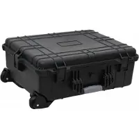 Syfax Flugkoffer mit Rollen Schwarz 63x50x23 cm PP