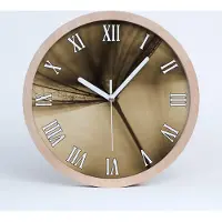 Tulup Holzuhr 30fi cm wanduhr - weiße Spitzen - Löwenzahn Samen