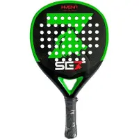Set Padelschläger Hyena Serie Rund, Mittel Balance, 46x26 cm, 38 mm Dicke, 355-370g