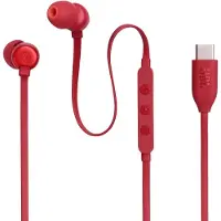 JBL Tune 310C In-Ear Kopfhörer mit USB-C, Pure Bass Sound, Hi-Res Audio, Mikrofon, EQ-Presets, Kabelsteuerung