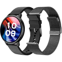 SPC Smartee Duo Classic Smartwatch mit 1.43" AMOLED, Bluetooth Calls, GPS, 100 Sportmodi, Gesundheitsfunktionen, 8 Tage Akku