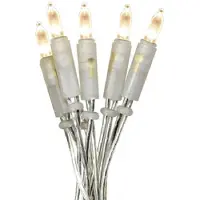 Best Season LED-Mini-Lichterkette, 20teilig warmwhite, transparentes Kabel, indoor, 421-12