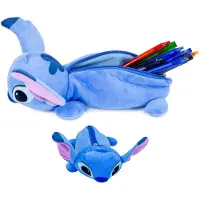 Disney Lilo&Stitch Plüsch Etui Federmäppchen Schlampermäppchen Make-up Tasche 25 cm - Schminktasche Design Stitch