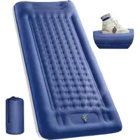 Markenlos Selbstaufblasendes Isolier-Luftbett Campingmatratze Wasserdicht Trekking Strand