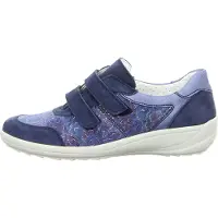 Longo Komfort Slipper Damen 31313634313833 Blau 42 EU